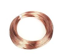 UANGLI Alambre de Cobre Puro al 99,5% de 2,5 mm, Redondo, sólido, sin Recubrimiento (Size : 10m)