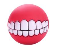Uanqfegy Bolas de Limpieza de Dientes de Perro, Juguete Interactivo para Masticar para Perros pequeños, medianos y Grandes, Juguete para Mascotas de 7, 5 cm para la Salud bucal