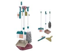 Uanqfegy Juego de Limpieza para Juegos de imaginación para niños, Cepillo de Barrido y recogedor de Juguetes de 5 Piezas para niños pequeños