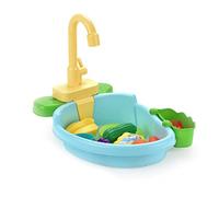 Uanqfegy Juguete automático para Ducha de pájaros, Fregadero de Cocina, baño para periquitos, sin baterías, Accesorios para jaulas de pájaros con Grifo