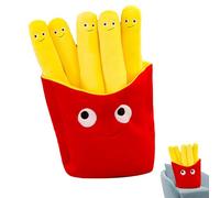 Uanqfegy Juguete De Peluche De Papas Fritas - Juguete De Peluche De Papas Fritas Suaves Y Divertidos, Almohada De Simulación De Dibujos Animados De 19, 7 Pulgadas para Cumpleaños De Cojín De Sofá