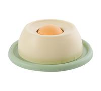 Uanqfegy Juguete para Perros dispensador de golosinas con Bola giratoria, alimentador Lento Antideslizante, Juguete de enriquecimiento Saludable para Cachorros y Gatitos, Amarillo