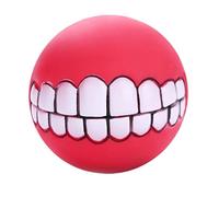 Uanqfegy Juguetes de Limpieza de Dientes para Perros: Bolas de masticación interactivas para Perros pequeños, medianos y Grandes, Juguete de Juego de 7, 5 cm