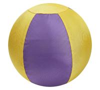 Uanqfegy Pelota de pastoreo para Perros: Juguete de pastoreo Resistente al Desgaste de 18 Pulgadas para Perros con Correa de asa, Azul para Entrenamiento en Interiores y Exteriores, Morado