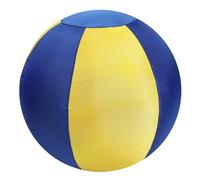 Uanqfegy Pelota de pastoreo para Perros: Juguete de pastoreo Resistente al Desgaste de 18 Pulgadas para Perros con Correa de asa, Azul para Entrenamiento en Interiores y Exteriores, Azul