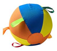 Uanqfegy Pelota de pastoreo para Perros, Pelota Inflable para pastoreo de Perros con Asas para Jugar al Aire Libre, Pelotas de Juguete de Entrenamiento indestructibles para pequeños y medianos
