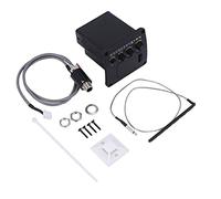 Uanratg 2 Bandas Pickup Eq Aeq-2T Ecualizador Juego De Tornillos De Lavadora De Guitarra Acústica Para Guitarra