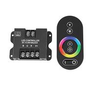 Uanratg 30A Contacto RGB RF Control Remoto DC 12V 24V 3 Canalesx10A 360W / 720W Controlador para Tira de Luz LED Accesorios SMD 5050