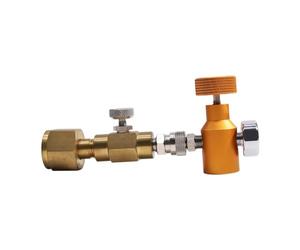 Uanratg Adaptador de CO2 para Agua con Gas, EstacióN de Llenado de Repuesto de Carbonatador para Botella de Tanque de Cilindro de CO2, Reemplazo para TR21-3 una W21.8-14