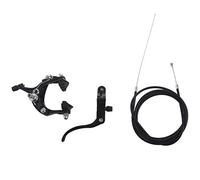 Uanratg Juego De Freno De Crucero De Bicicleta De Carretera Fixie Trasero Kit De Freno De Pinza De Bicicleta TracciÓN Lateral para La MayorÍA De Las Bicicletas Fixie Negro