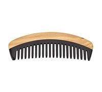 Uanratg Peine - Peine De Desenredo De Madera De Dientes Anchos Para Cabello Rizado - Peine De Cuerno De De Sándalo Sin Estático Para Hombres Y Mujeres