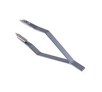 Uanratg Pinzas de Barra de Resorte de Reloj de Acero Inoxidable Tipo 7825 V para ReparacióN de Relojes