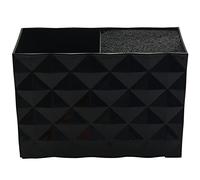 Uanratg Soporte Profesional para Tijeras de SalóN Negro para Estilista Tijeras Soporte para Bastidor Estuche Clips para el Cabello Caja de Almacenamiento Peines de PeluqueríA Organizador