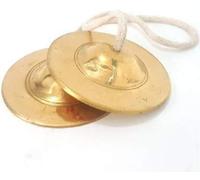 UAPAN Metal Craft Manjeera - Instrumento tradicional de música india (3.5 pulgadas)