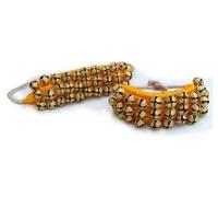 UAPAN MetalCraft Ghungroo Yellow Pad 3 Line, Ghungru 3 Line Yellow Pad, Yellow Pad Ghungroo 3 Line