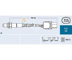 UAR9000-EE006 NGK S.Lambda BA (9579