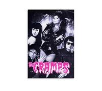 UARJIRUHR Póster artístico de The Cramps para decoración de habitación, póster artístico de pared, decoración de dormitorio, póster estético para habitación, 30 x 45 cm, estilo sin marco