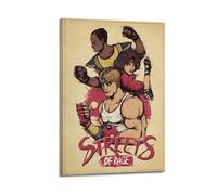 UASDIEMD Póster de Iron Fist of Fury Game Poster decorativo de lienzo para pared e impresión artística moderna para dormitorio familiar, 20 x 30 cm