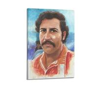 UASDIEMD Póster decorativo de Pablo Escobar, lienzo para pared e impresión artística moderna para decoración de dormitorio familiar, 40 x 60 cm