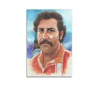 UASDIEMD Póster decorativo de Pablo Escobar, lienzo para pared e impresión artística moderna para decoración de dormitorio familiar, 50 x 75 cm