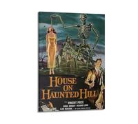 UASDIEMD Póster decorativo de película de terror de Amityville, póster de pared e impresión artística moderna para dormitorio familiar, 50 x 75 cm