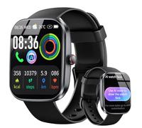 uaue Reloj Inteligente Mujer Hombre, IA Interactiva Smartwatch con Llamadas Bluetooth, 1.91'' HD Smart Watch 110+ Modos Deportivo con ChatGPT, IP68 Monitor Cardíaco/Sueño Pulsera Actividad Android/iOS