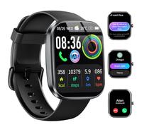 uaue Reloj Inteligente Mujer Hombre, IA Interactiva Smartwatch con Llamadas Bluetooth, 1.91'' HD Smart Watch 110+ Modos Deportivo con ChatGPT, IP68 Monitor Cardíaco/Sueño Pulsera Actividad Android/iOS