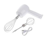 UAUWBRZ 1 juego de batidor de huevos de mano, inalámbrico, recargable, eléctrico, herramienta de cocina para batir huevos, hornear y mezclar