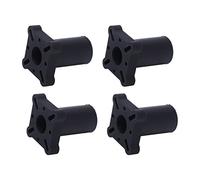 UAV Y Nozzle Connector 4 - Pack | Leak - Proof Silicone for Agricultural Drones | 19mm Pipe Diameter Sprayer Nozzle/Plant Protection Machine/Crop Spraying | Black Connector Set