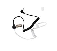 UAYESOK - Auricular de 3,5 mm, Solo con Tubo de Aire y Auriculares para Radio bidireccional Motorola Kenwood Vertex Yaesu - Altavoz Micro