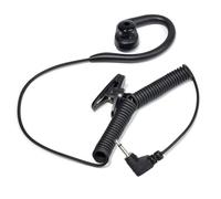 UAYESOK Auricular de Radio 3,5 mm Jack para Escucha/Receptor Suave G, Gancho Oreja, walkie Talkie, 1 Pin Motorola Yaesu Kenwood Maxon Vertex Security (Conector de 2,5 mm)