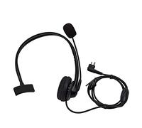 UAYESOK Auricular de radio bidireccional de 2 pines Walkie Talkie con micrófono PTT para Motorola CP040 CP200 DP1400 GP300 CLS1410 XT420 XT460 Hytera PD405 PD505 Radio jamón