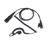 UAYESOK Auricular de radio multipin en forma de G compatible con Motorola, Walkie Talkie de seguridad con micrófono PTT para Motorola DP2000 DP2400 DP2600 DP3441e DP3661 XPR3300e XPR3500 XiR P6600