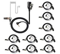 UAYESOK Auricular de vigilancia de radio bidireccional con micrófono para Motorola Talkabout T200 T200TP T260 T265 T280 T402 T460 T465 T600 T480 T800 T6500 T5000 T92 H2O MR3 50R MS3 50R PMR446