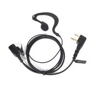 UAYESOK Auriculares con micrófono G Shape para walkie-Talkie, compatibles con Midland G7 Pro, G8, G9 Pro, M24, M24 Plus, M48, M99, G6 XT y G7 XTR