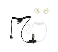 UAYESOK - Auriculares de vigilancia para receptor/escucha con tubo de bobina acústica y cubierta de aire, compatible con radio Motorola Yaesu Kenwood