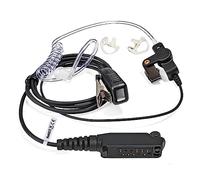 UAYESOK Auriculares inalámbricos para Sepura STP8000, STP9000, STP8238, SC20, SC21 Tetra con tubo acústico intraauricular PTT micrófono policía walkie talkie accesorios