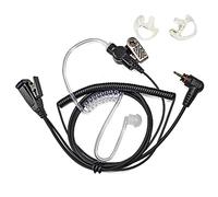 UAYESOK Covert - Auricular de radio de seguridad con micrófono PTT para Motorola SL1600 SL2600 SL4000 SL7550 SL300 SL400e SL1K SL2M 1 pin Walkie Talkie auriculares con tubo acústico de aire y