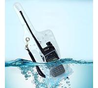 UAYESOK Funda impermeable para radio Vhf portátil Walkie Talkie de mano para Baofeng, Motorola, Kenwood, Icom, Midland, Presidente, Yaesu, barco portátil, radio de dos vías