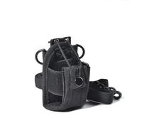 UAYESOK Funda pequeña para Walkie Talkie para cinturón de seguridad de la policía con clip para Baofeng UV-5R UV82 888S Motorola TLKR Talkabout Midland Kenwood radio bidireccional