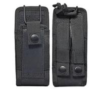 UAYESOK Molle - Funda para teléfono móvil, soporte para walkie talkie para cinturón de seguridad para Motorola Baofeng Kenwood Presidente Icom Midland Retevis Yaesu