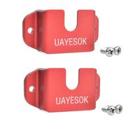 UAYESOK Soporte 3 en 1 para walkie talkie para coche, radio de mano, micrófono de altavoz y soporte de micrófono de radio móvil, soporte de micrófono de radio CB con adhesivo 3M en la parte trasera