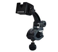UAYESOK Soporte de Radio para Coche con Clip para salpicadero para Walkie Talkie, Micrófono de Mano/Altavoz móvil para Motorola Baofeng Kenwood Midland CB Ham Two Way Radio Clip