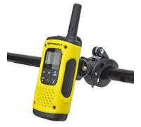 UAYESOK Soporte para Radio de Bicicleta Soporte para Walkie Talkie para Bicicleta Motocicleta Bicicleta ATV Scooter Abrazadera de Manillar para Motorola Talkabout Tlkr Baofeng Retevis Midland Accesor