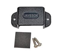 UAYESOK Soporte para radio de coche, soporte portátil para walkie talkie, gancho para colgar en el salpicadero de radio con tornillos y adhesivo 3M en la parte posterior, para Motorola Baofeng Kenwoo