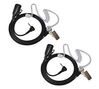 UAYESOK Tubo acústico Walkie Talkie - Auricular de vigilancia para Motorola Talkabout Radio T200 T200TP T260 T402 T460 T465 T600 T800 T6500 MR350R MS350R PMR446 SX700 (paquete de 2)