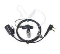 UAYESOK Walkie Talkie Auriculares de 2 pines con tubo acústico transparente Auriculares compatibles con G7 Pro G8 G9 Pro M24 M48 M99 XT30 XT50 XT70