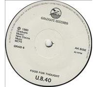 UB40 - KING/FOOD FOR THOUGHT VINYL 7" 1980[GRAD6] UB40