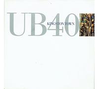 UB40 Kingston Town 7" DEP DEP35 EX/EX 1990 picture sleeve, there is handwritten number on label