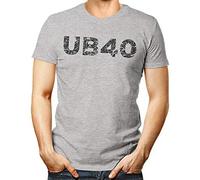 Ub40 Unisex Mens T Shirt Greys Man Top Reggae Band Retro Cool Size S